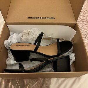 Amazon Basic Heeled Sandals 8.5 Like New